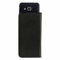 Universālais BOOK MAGNET viedtālruņa apvalks - 7,0 collas melns