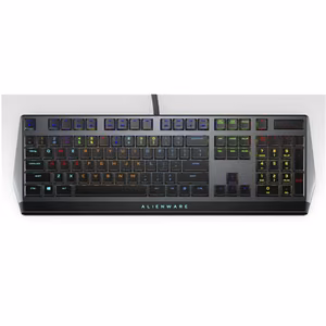 Dell Alienware Gaming Keyboard AW510K Mechanical Gaming Keyboard Wired RGB LED light EN