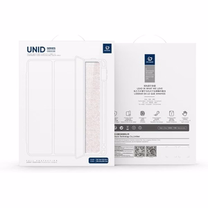 Maciņš Dux Ducis "Unid" priekš Apple iPad Pro 13 (2024) rozā