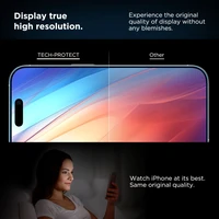 Tech-Protect Quick Set+ 2 gabalu rūdītā stikla komplekts iPhone 16 Pro