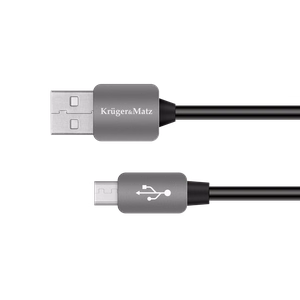 Kruger&Matz USB spraudņa–micro-USB spraudņa kabelis, 1,8 m