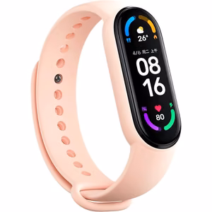 Wristband for Xiaomi Mi Band 5/6/7 light pink