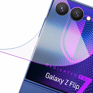 3mk SilverProtection+ – tālruņa ekrāna aizsargs modelim Samsung Galaxy Z Flip 7