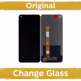 LCD Displejs Saderīgs ar OnePlus Nord N200 5G Melns (Renewed: China)