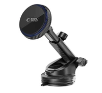 Tech-Protect MM15W-V4 Magnetic MagSafe 15W turētājs automašīnas kabīnai / vējstiklam / ventilācijas atverei - melns