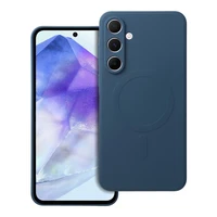 SILICONE MAG COVER viedtālruņa apvalks saderīgs ar Magnētisko SAMSUNG A55 zila