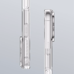 AmazingThing Titan Pro viedtālruņa apvalks iPhone 17 Pro, saderīgs ar MagSafe - caurspīdīgs