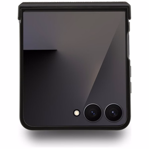 KARL LAGERFELD viedtālruņa apvalks SAMSUNG Z Flip7 KLHCZF7SAPKCNPK (Saffiano KC PIN) melns