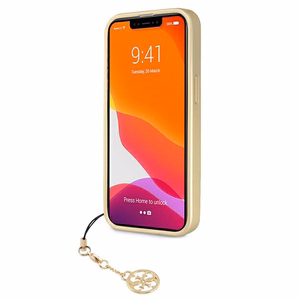 Guess GUHCP13LGF4GBR iPhone 13 Pro / 136,1" brūns/brūns maciņš 4G Charms Collection
