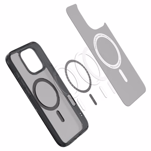 Spigen Ultra Hybrid viedtālruņa apvalks iPhone 16 Pro – melns