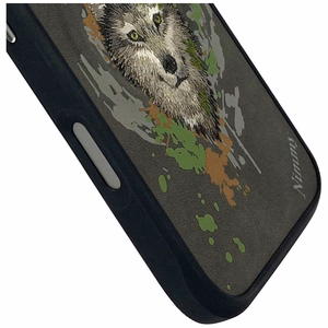 Nimmy Wilk magnētiskais viedtālruņa apvalks iPhone 16 Pro Max - pelēks