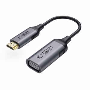 Tech-Protect UltraBoost HDMI / VGA FULL HD 60 Hz adapteris - melns