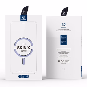 iPhone 15 Pro Max Magnētiskais MagSafe Atveramais apvalks Dux Ducis Skin X Pro - violets