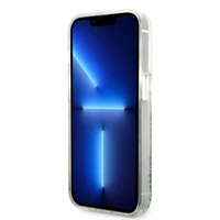 Karl Lagerfeld KLHCP14XLNHCS iPhone 14 Pro Max 6.7" sudrabains sudrabains kietais apvalks Glitter Choupette Head