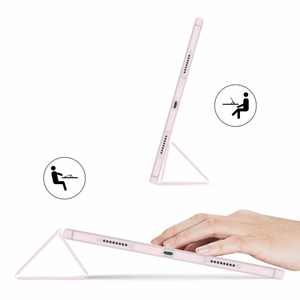 Maciņš Dux Ducis Toby priekš Samsung X210/X215 (Tab A9 Plus) X230/X236 (Tab A11 Plus) rozā