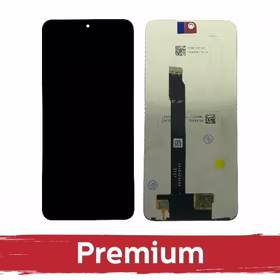 LCD Displejs Saderīgs ar Honor X8 4G Melns OEM