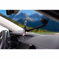 FORCELL F-GRIP PrecisionX magnētiskais automašīnas turētājs vējstiklam / panelim / gaisa ventilācijai, saderīgs ar MagSafe, melns