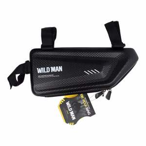 WILDMAN ceļojumu soma zem rāmja ar rāvējslēdzēju E4 1,5L (4"-7") melns