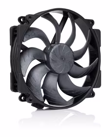 NF-A14x25r G2 PWM chromax.melns - Next-gen round 140mm fan (melns)