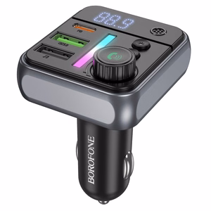 FM modulātors Borofone BC50 PD20W+QC3.0