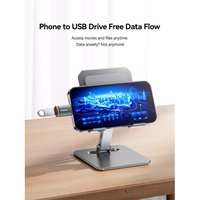 Adapteris Essager "HuntC" melns (In: MicroUSB / Out: Type-C)