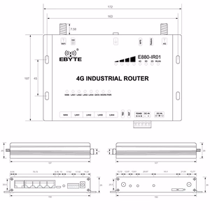 Industriālais 4G/LTE mobilo sakaru rūteris