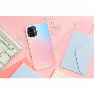 FORCELL F-PROTECT Mirage, militārā standarta pārbaudīts magnētiskais viedtālruņa apvalks IPHONE 16 PRO MAX, rozā zils