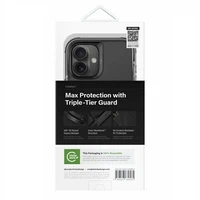 Uniq Combat iPhone 16 Plus 6.7" Magnētiskais uzlādes viedtālruņa apvalks zils/pērļu zils