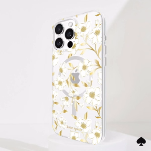 Kate Spade New York Protective Gems MagSafe - Case for iPhone 16 Pro Max (Sunshine Floral)