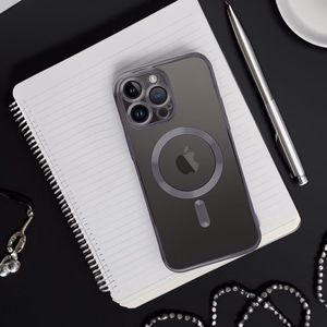 Electro Mag Cover maciņš modelim iPhone 17 Pro / 18 Pro, saderīgs ar MagSafe – melns