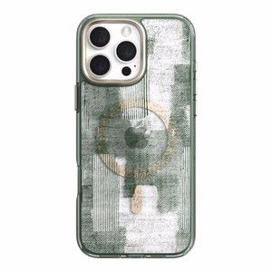 Moshi iGlaze MagSafe vāciņš ierīcei iPhone 16 Pro Max, “Sunlit Green” krāsā