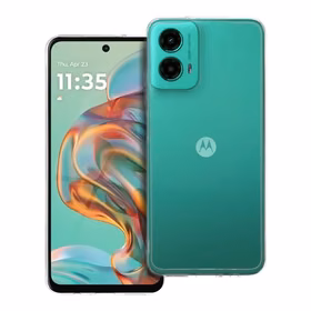 Caurspīdīgs viedtālruņa apvalks 2 mm MOTOROLA G45 caurspīdīgs