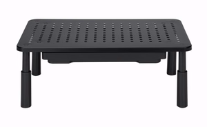Gembird MS-TABLE-D-01 regulējams monitora statīvs ar atvilktni