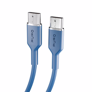 Puro ICON USB-C - USB-C kabelis 1.5m - zils
