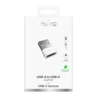Puro USB-C - USB-A adapteris - Balts