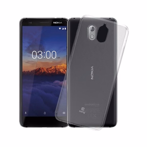 Crong Crystal Slim vāciņš ierīcei Nokia 3.1, caurspīdīgs