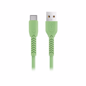 Maxlife MXUC-04 kabelis USB - USB-C 1,0 m 3A zaļš