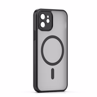 Mag Matt maciņš iPhone 12 6,1" melns