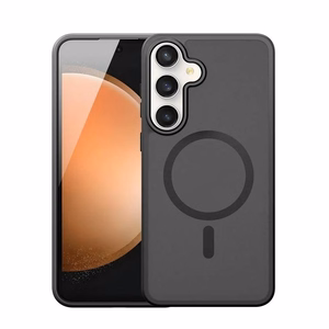 DUX DUCIS apvalks YIND saderīgs ar Magnētisko SAMSUNG S25 FE melns