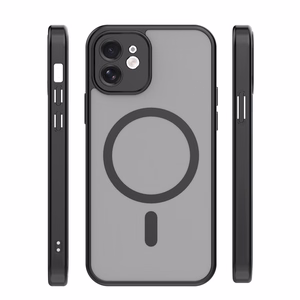 Mag Matt maciņš iPhone 12 6,1" melns