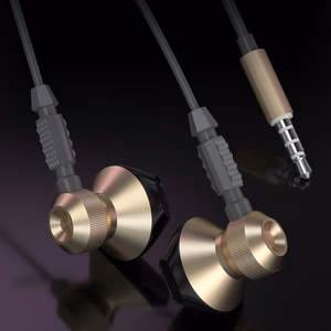 Dudao metāla vadu austiņas 3.5mm Mini Jack pelēkas (X2C-Gray)