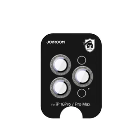 Joyroom JR-MSF0305 aizsargstikls iPhone 16 Pro/16 Pro Max lēcām - titāna