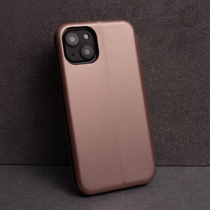 Viedais Diva maciņš for iPhone 16e / 17e rozā zelta