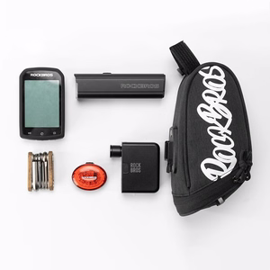 Rockbros G007 Flash Journey velosipēda sēdekļa soma, 0.8L – krāsa: melna