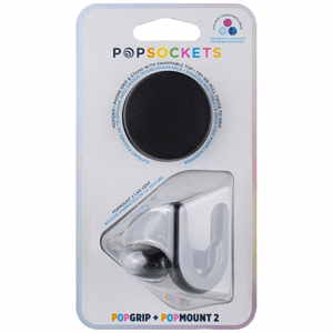 Popsockets Car Vent 2 + PopGrip turētājs - Melns