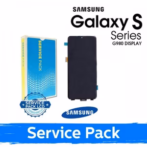 LCD Display Compatible With Samsung G980 (G981) S20 Black (Service Pack) (NF version)