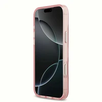 KARL LAGERFELD viedtālruņa apvalks IPHONE 17 Pro Max, ar magnētisko MagSafe, (KLHMP17XHGCHGKBP, IML Choupette Sketch Logo) rozā