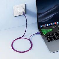 Kabelis USB A uz Micro USB Hoco 2,4A 1 m X116 gradienta violeta