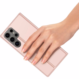 DUX DUCIS maka tipa viedtālruņa apvalks SKIN PRO SAMSUNG S25 Ultra rozā