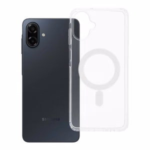 Чехол для Samsung A07 Clear Mag Cover (MID) совместимый с MagSafe прозрачный